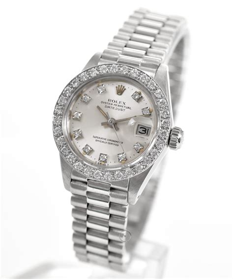 rolex damen weissgold|rolex lady datejust weißgold.